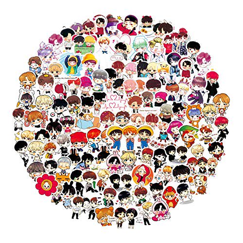 bts stickers for laptop