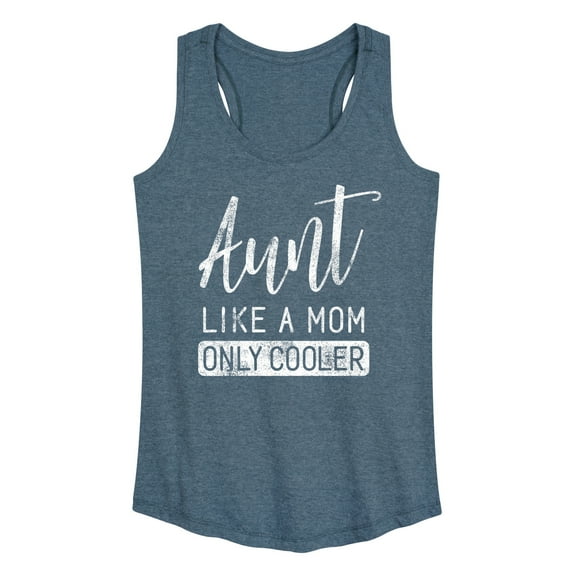 Instant Message - Like A Mom Only Cooler - Women's Racerback Tank Top