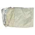 thumbnail image 1 of Lawn Mower Cover Heavy Duty 600D Oxford Cloth Waterproof Dustproof Universal Fit Push Mower Cover with Storage Bag Khaki, 1 of 5