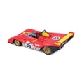 thumbnail image 3 of Réplica de vehículo coleccionable fundido a presión Bburago Ferrari Racing 312 P 1972 1:43, 3 of 4
