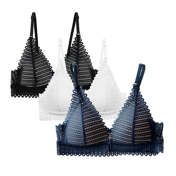 Girls Training Bra Teen Lightly Padded Thin Cotton Breathable Adjustable Straps Girls' Training Bras No Wire A-Cup