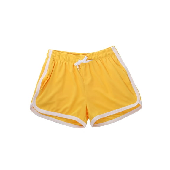 Coduop Mens Sport Shorts Summer Elastic Waist Short Workout Gym Runing Pants M-2XL