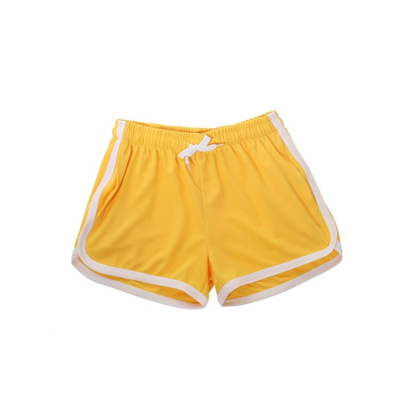 Kmbangi Summer Mens Sport Shorts Fashion Solid Color Slimd Fit Elastic Waist Short Pants Workout Gym Runing Quick Dry Shorts