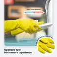 thumbnail image 6 of FMP Brands Cleaning Gloves 12 Pairs Rubber Gloves for Washing Dishes Non-Slip Dishwashing Gloves Waterproof Reusable Latex Dish Gloves for Kitchen, Bathroom, Household, Gardening (X-Large, Yellow), 6 of 7