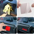 thumbnail image 3 of Pegatinas reflectantes de seguridad, pegatinas de cinta reflectante de advertencia, reflectores de visibilidad nocturna, pegatinas autoadhesivas para bicicletas, pegatinas reflectantes impermeables, 3 of 4