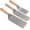 Wooden handle set, variant on Metal Spatula Set Stainless Steel Hamburger Turner Griddle Flipper Scraper for BBQ Grill Flat Top