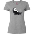 thumbnail image 3 of Inktastic Animals Cute Skunk Women's T-Shirt, 3 of 5