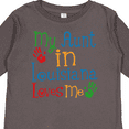 thumbnail image 4 of Inktastic My Aunt in Louisiana Loves Me Boys or Girls Long Sleeve Toddler T-Shirt, 4 of 5