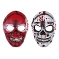 thumbnail image 4 of Maquillaje Horrillante Yuyangstore de Cráneo Mapa De Sangre para Fiesta, 4 of 8