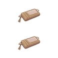 thumbnail image 2 of Riñonera portátil Toystoory para correr impermeable de viaje cierre de cremallera color barro 2Conjunto, 2 of 6