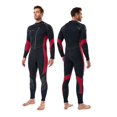 thumbnail image 1 of Trajes de neopreno Seaskin para hombres y mujeres Traje de neopreno completo con cremallera frontal de 3 mm, 1 of 1