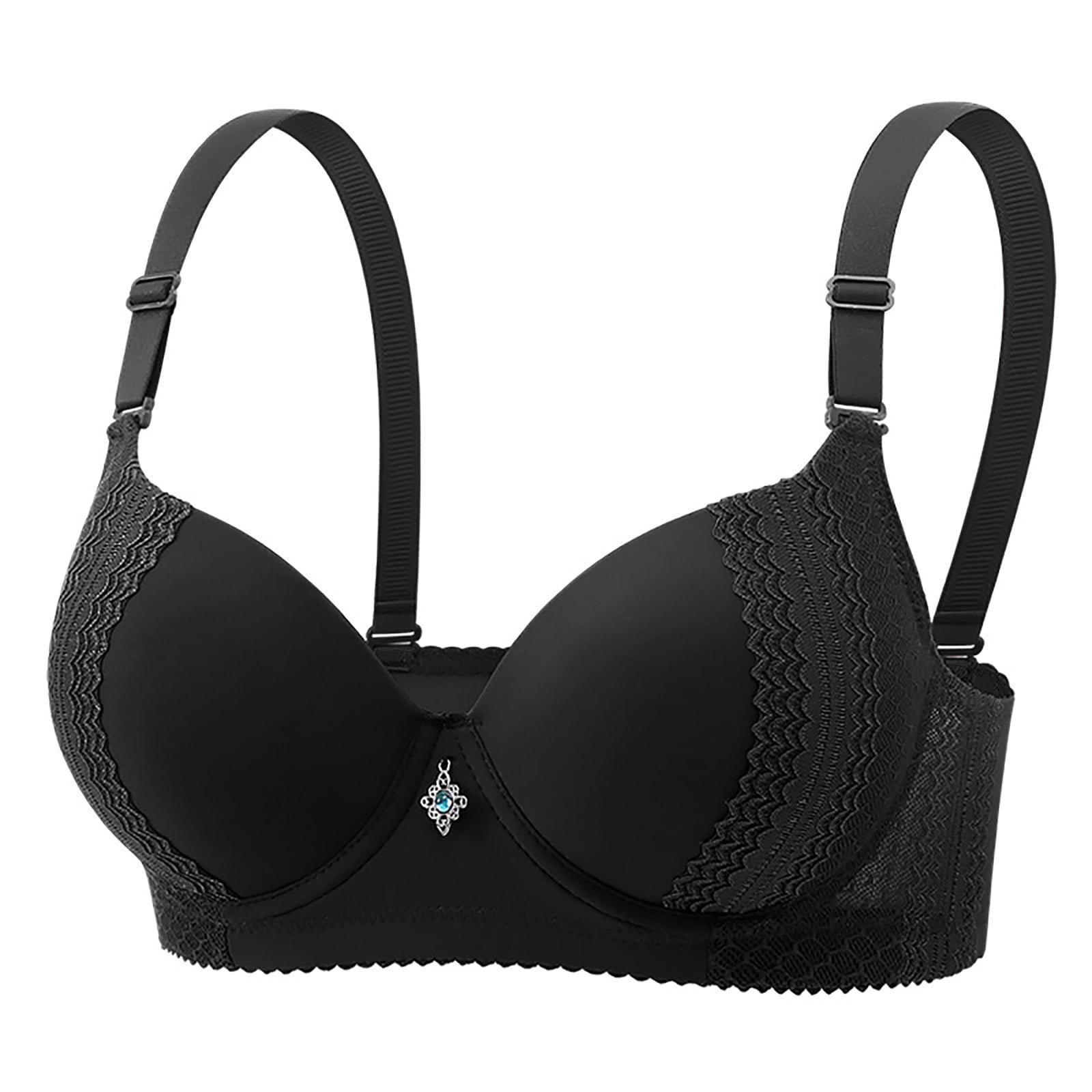 New Arrivals !Sheghy Women Bras Push up Soft Cup Everyday Bras,Black S