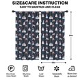 thumbnail image 2 of Blackout Kids Curtains,Dark Princess Castle Pattern Childrens Insulated Curtains Set Of 2,Bedroom Essentials,Toddler Room Decor 42"x84", 2 of 5