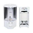 thumbnail image 6 of 13.5 Fl.Oz Automatic Soap Dispenser, Wall Mount Touchless Sensor for Liquid & Gel, Battery Powered (4 AA, Not Included), for Home Kitchen Bathroom Sink, 3.7"X7.1"X3.3",White, By Preplabs, 6 of 8