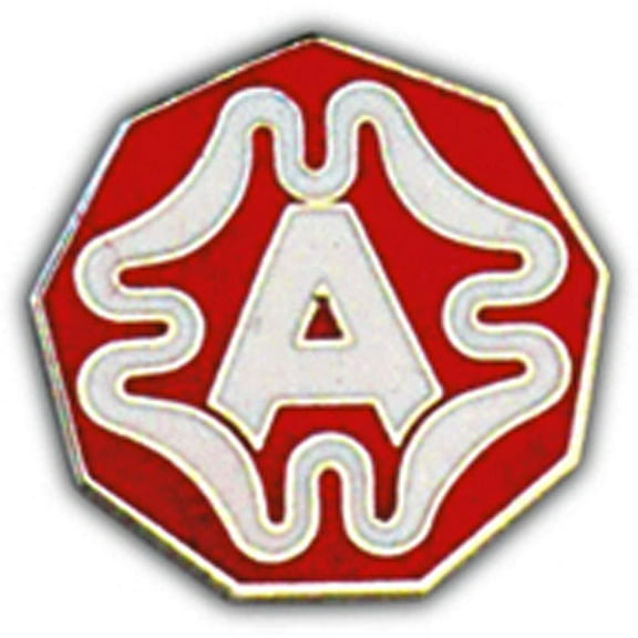 Eagle Emblems P15642 Pin - Army, 9th Army - 1 in.