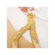 thumbnail image 5 of INSPIRAR CHIC Guantes de brazo sin dedos extra largos con lentejuelas brillantes para fiesta en dorado, talla única, 5 of 5