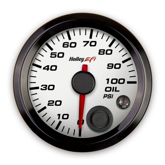 Holley EFI 553-127W Engine Oil Pressure Gauge