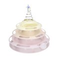 thumbnail image 1 of Cat Turntable Toy, Cat Toy Roller Relieve Boredom Interactive 4  Toy Balls With Spring Star For Kitten Supplies, 1 of 8