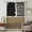 Beige, variant on Orange Black Sheer Curtains 108" Extra Long for Living Room, Farmhouse Striped Modern Abstract Art Light Filtering Privacy Drapes, Breathable Semi Sheer Window Treatment for Floor to Ceiling Window