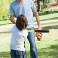 thumbnail image 3 of UPOUART Red Automatic Baseball Toy for Kids Plastic Durable Training Device Promotes Batting Skills 80.3 cm, 3 of 8