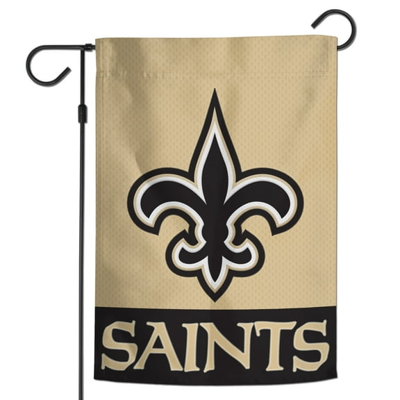 WinCraft New Orleans Saints 12" x 18" Applique Garden Flag