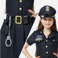 thumbnail image 5 of JOYIN Police Officer Costume Set for Girls, Police Woman Pretend Kit Halloween Costume Cosplay for Toddler Kids 5-10 Years, 5 of 6