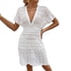 thumbnail image 2 of Vestido de Crochet para Mujer, de Corta, para Playa XL, 2 of 8
