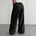 thumbnail image 2 of Women's Corduroy Wide-Leg Soft and Warm Work Pants, 2 of 9