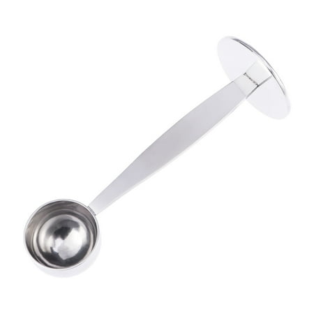 

Espresso Stand Coffee Measure Tamper Spoon Stainless Steel Coffee Tea Tools 10g Measuring Tamping Scoop