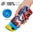 thumbnail image 6 of Kids Water Bottle with Straw - Power Rangers 16.9 Oz Stainless Steel Vacuum Insulated Water Bottle for Boys Girls, 6 of 7