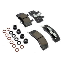 ACDelco Gold Performance Ceramic Brake Pad Set, w/ Hardware Fits select: 1995-2000 CHEVROLET TAHOE, 1994-1999 DODGE RAM 2500