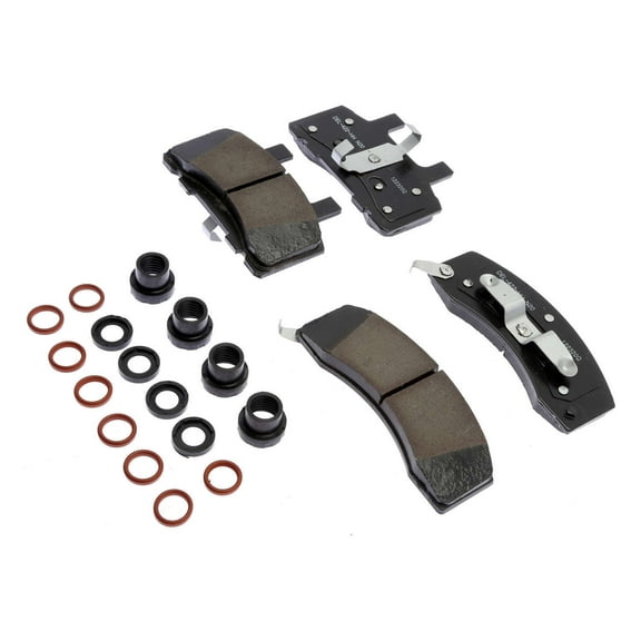 ACDelco Gold Performance Ceramic Brake Pad Set, w/ Hardware Fits select: 1995-2000 CHEVROLET TAHOE, 1994-1999 DODGE RAM 2500