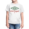 thumbnail image 2 of Umbro Kids Portugal Diamond Logo T Shirt (White, XS-XL), 2 of 4