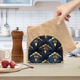 thumbnail image 2 of Yayeee Napkin Holder for Table Kitchen Paper Tissue Organization, Blue Art Pattern, 2 of 8