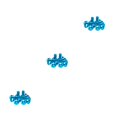 thumbnail image 1 of Greeniant Paquete de 12 tornillos universales para freno de bicicleta de montaña M5x10mm, tornillos para frenos de disco, accesorios de mantenimiento Type1 NO1 Greeniant  CBP471086, 1 of 6