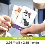 QUOKKA ABC Learning Flash Cards for Toddlers - 60 Educational Cards with Alphabet, Numbers, Colors and Animals for Kids Ages 2-5