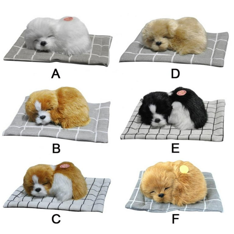 Sleeping dog sale stuffed animal