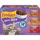 thumbnail image 1 of Purina Friskies Meaty Bits Paquete variado de comida húmeda para gatos, latas de 5.5 oz (paquete de 12), 1 of 3