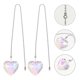 thumbnail image 2 of 2pcs Lamp Sling Chain Crystal Decor Crystal Lamp Hanging Decor Fan Pendants, 2 of 4