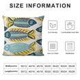 thumbnail image 5 of Embroidered Throw Pillow Cover Decorative Square Cushion Cases for Home Sofa Bed and Chair, 5 of 5