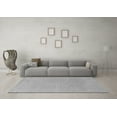 thumbnail image 3 of Ahgly Company Indoor Rectangle Solid Gray Modern Area Rugs, 7' x 9', 3 of 4