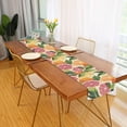 thumbnail image 2 of Yayeee Table Runner 70 inches Long Home Kitchen Dinning Party Decoration, Citrus Leaves, 2 of 7