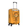 thumbnail image 3 of Cute Anime Cartoon Garfield Travel Suitcase Protective Cover Trunk Case Washable Elastic Luggage Cover Fits X-Large Suitcase Protector Baggage With Concealed Zipper Gifts, 3 of 5