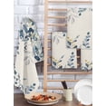 thumbnail image 2 of Navy Blue Eucalyptus Kitchen Dish Towels for Drying Dishes Set of 4, Farmhouse Weeping Leaves Linen Waffle Weave Microfiber Hand Tea Bathroom Towels Quick Dry & Absorbent Towel 15.7x23.6, 2 of 7