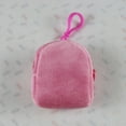 thumbnail image 2 of PENGX Chic Candy-Colored Plush Coin Purse - Soft Polyester Mini Backpack For Women, 2 of 6