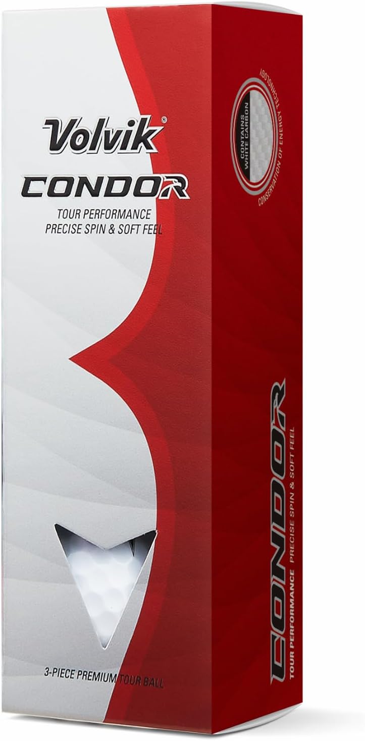 Volvik Condor Golf Balls (One Dozen)(White)