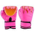 thumbnail image 1 of Guantes de entrenamiento para saco de boxeo para niños, 1 par de guantes de boxeo para entrenamiento de boxeo para niños, guantes de boxeo para niños, artesanía superior, 1 of 8