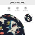 thumbnail image 5 of Naloa Cartoon Sharks Beanie for Men Women Knitted Unisex Winter Hat Beanies Cap Knit Cuffed Beanies Hats, 5 of 7