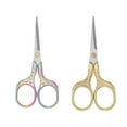 thumbnail image 1 of 2pcs Small Vintage Precision Scissors ,for Hair trimming,Beard, for Embroidery,Craft & Everyday Use, 1 of 5