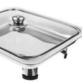 thumbnail image 3 of serony Plateau de Buffet Serveur de Buffet Plat à Friction pour Réception Mariage Banquet Droit, 3 of 9